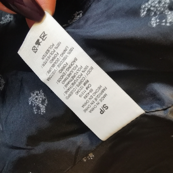 dcasual Vegan Leather Jacket with Shawl Collar - Small - Picture 8 of 8